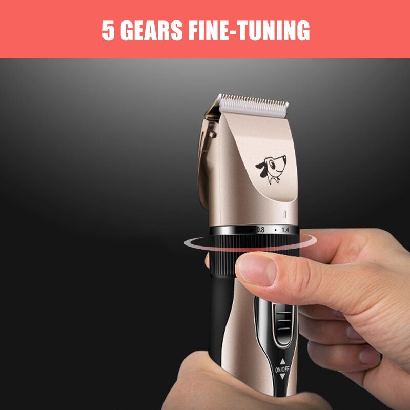 Беспроводная машинка для стрижки животных pet grooming hair clipper