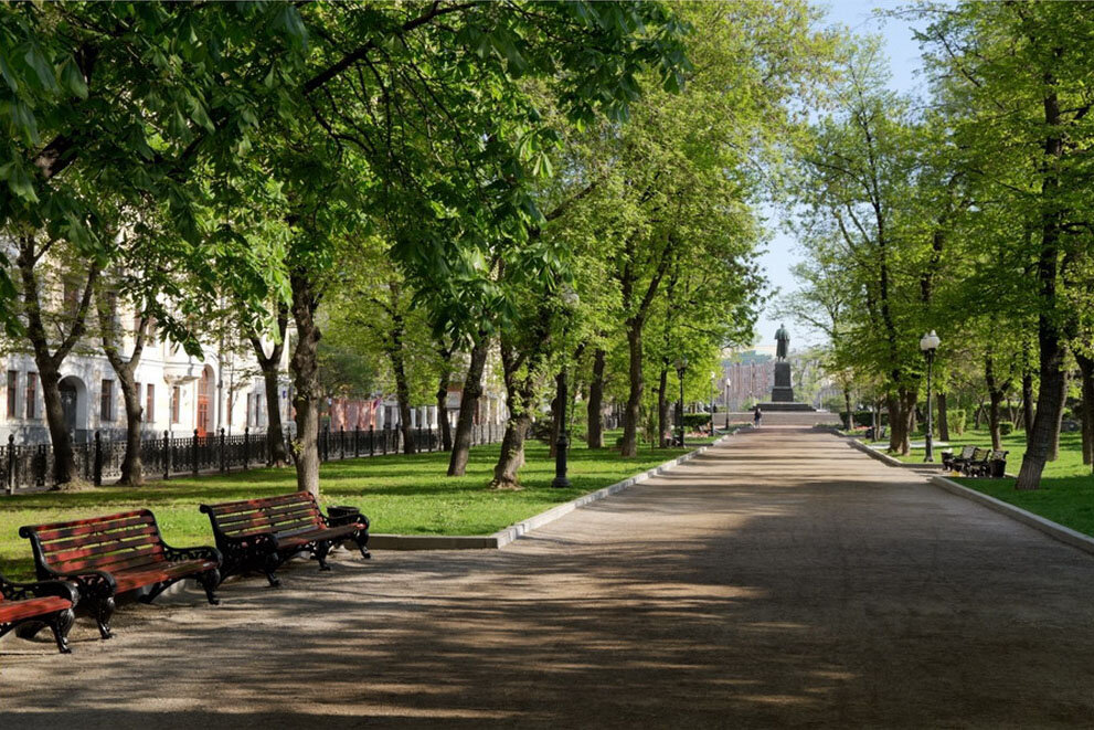 Гоголевский бульвар в москве фото