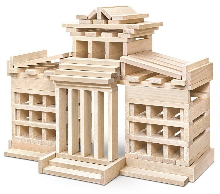 Детский деревянный конструктор