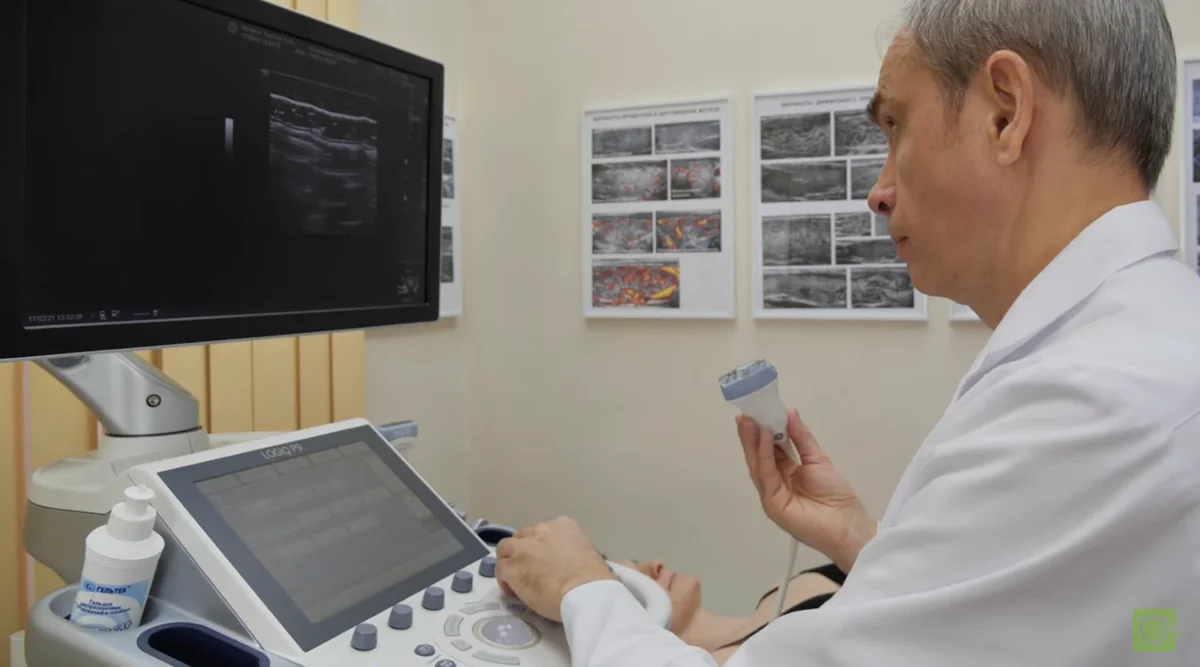 УЗИ щитовидной железы, доктор А.В. Ушаков