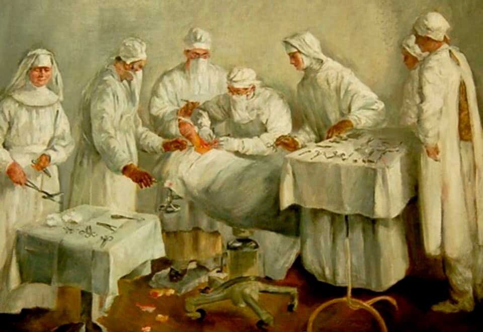 Картина земская больница