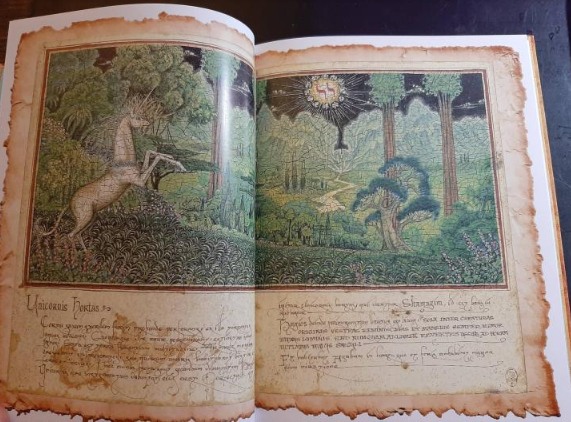 «манускрипт» Майкла Грина под названием «Тайны единорогов» 