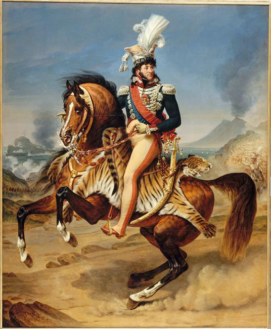 Автор картины: Antoine-Jean Gros. 1811 год. ПРИМЕЧАНИЕ. Огромное полотно: 3.43м Х 2.80м. Написано по заказу самого Мюрата.