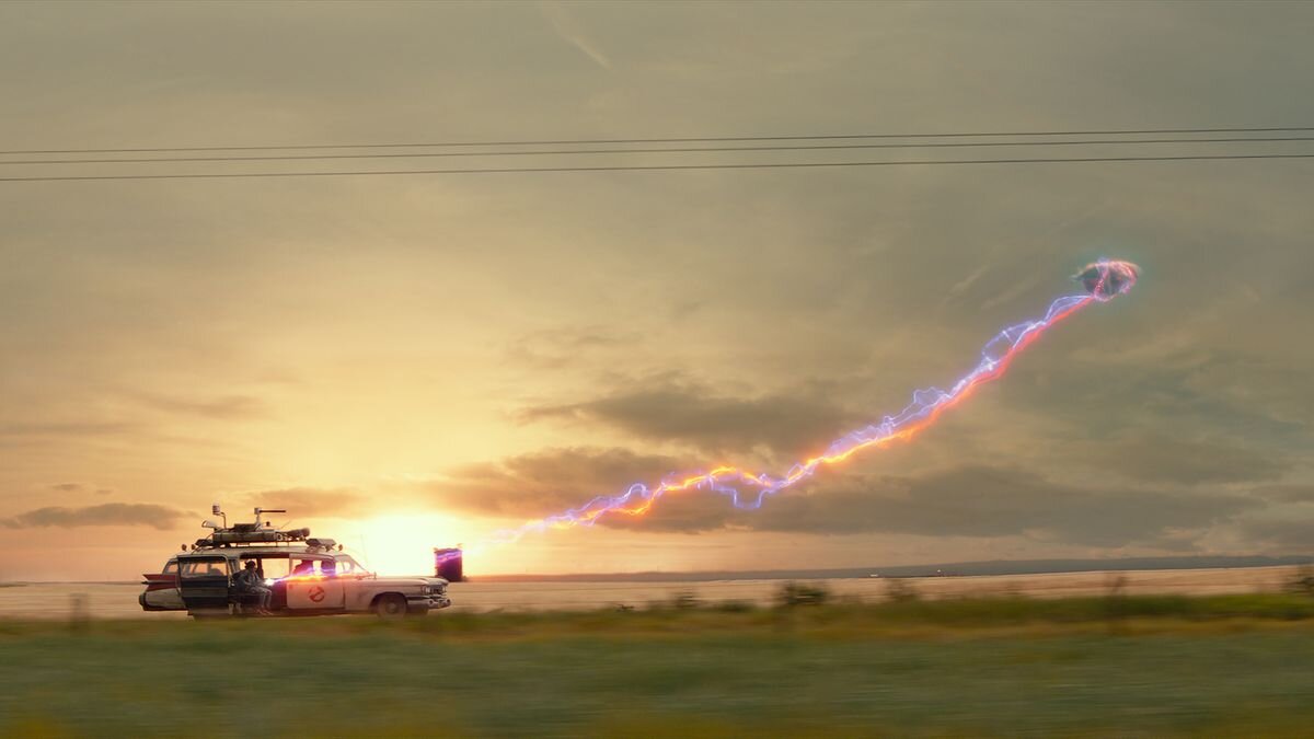 Кадр из фильма «Охотники за привидениями: Наследники»