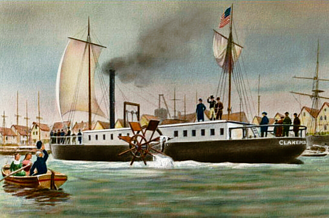 Пароход "Клермонт". Фото из открытых источников