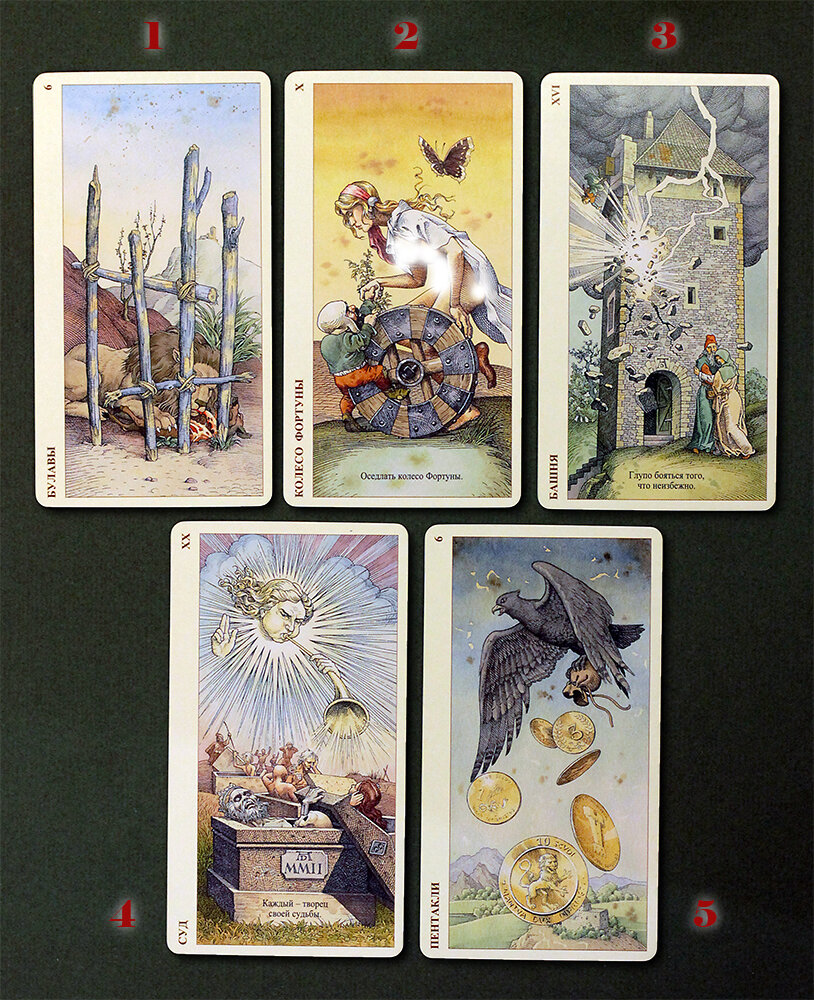 Сам расклад