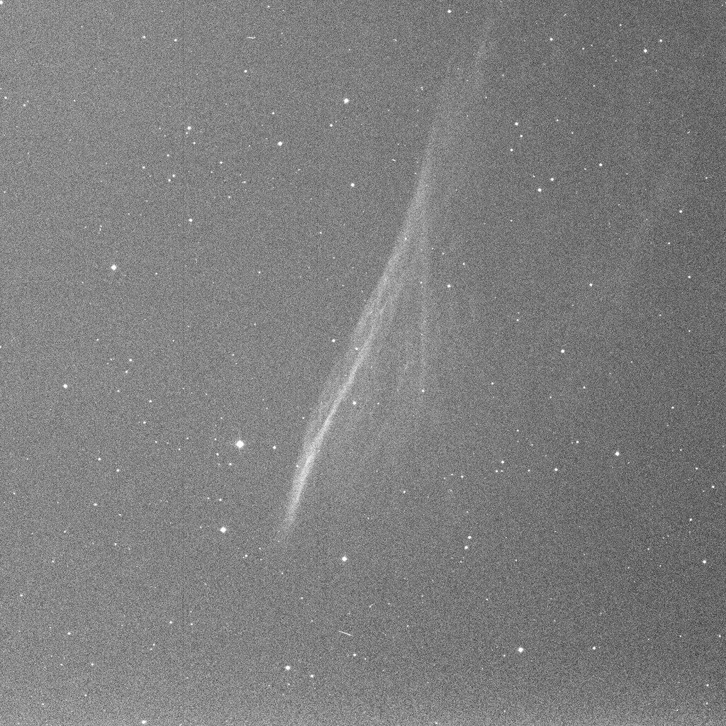 Туманность Карандаш NGC 2736. Снято 21 января 2022 года.