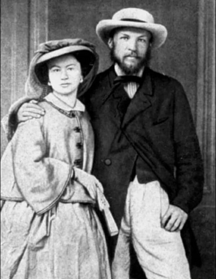 Дмитрий Иванович и Феозва Никитична Менделеевы. Источник: яндекс.картинки