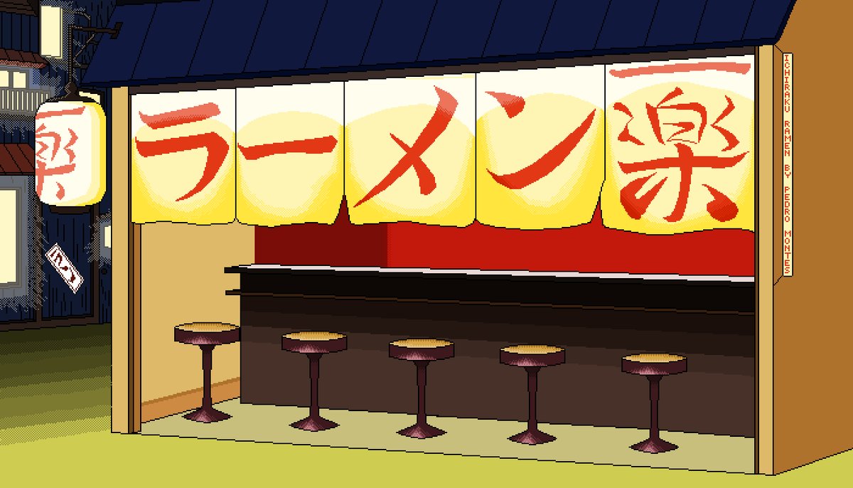 Ресторанчик в Конохе- Деревне скрытой в листве.