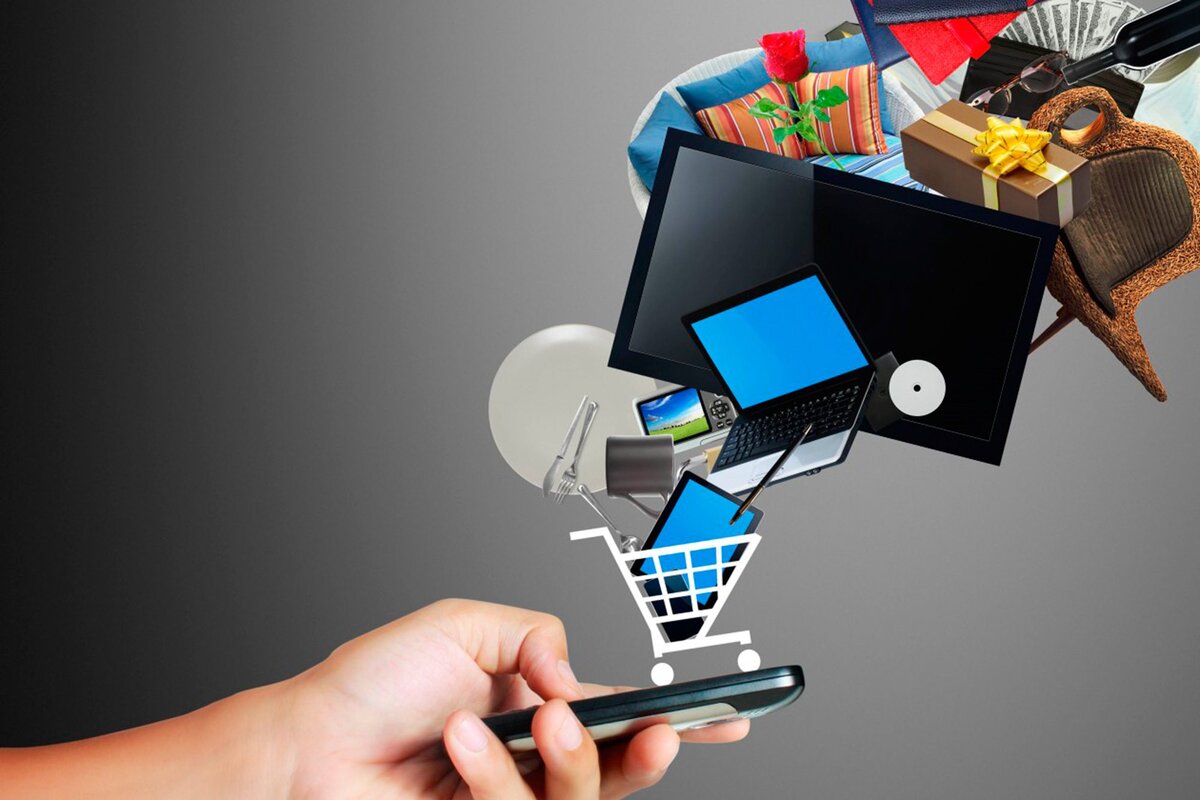 Интернет магазин, картинка для иллюстрации из поиска Яндекс