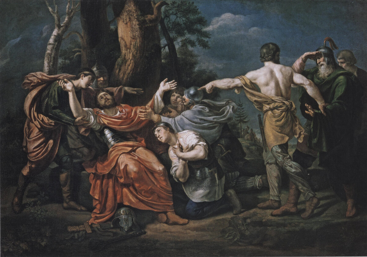 О.А. Кипренский «Дмитрий Донской на Куликовом поле», не позднее апреля 1805 © ГРМ