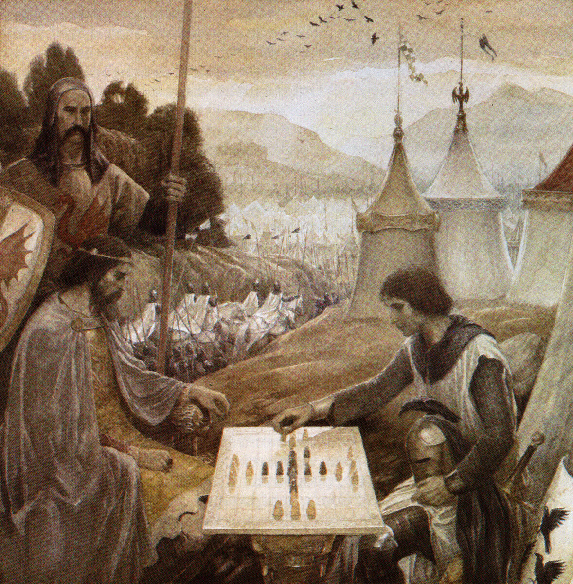 Артур и Оуэн играют в шахматы. Алан Ли