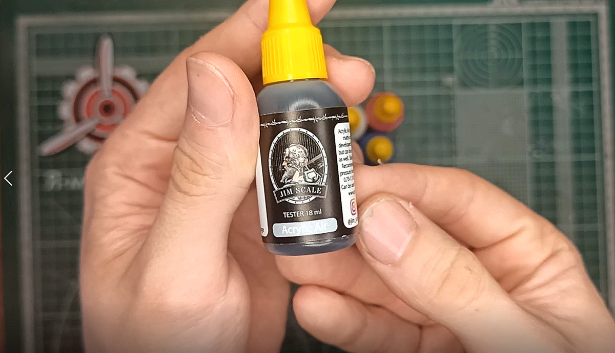 Стандартная баночка краски Jim Scale