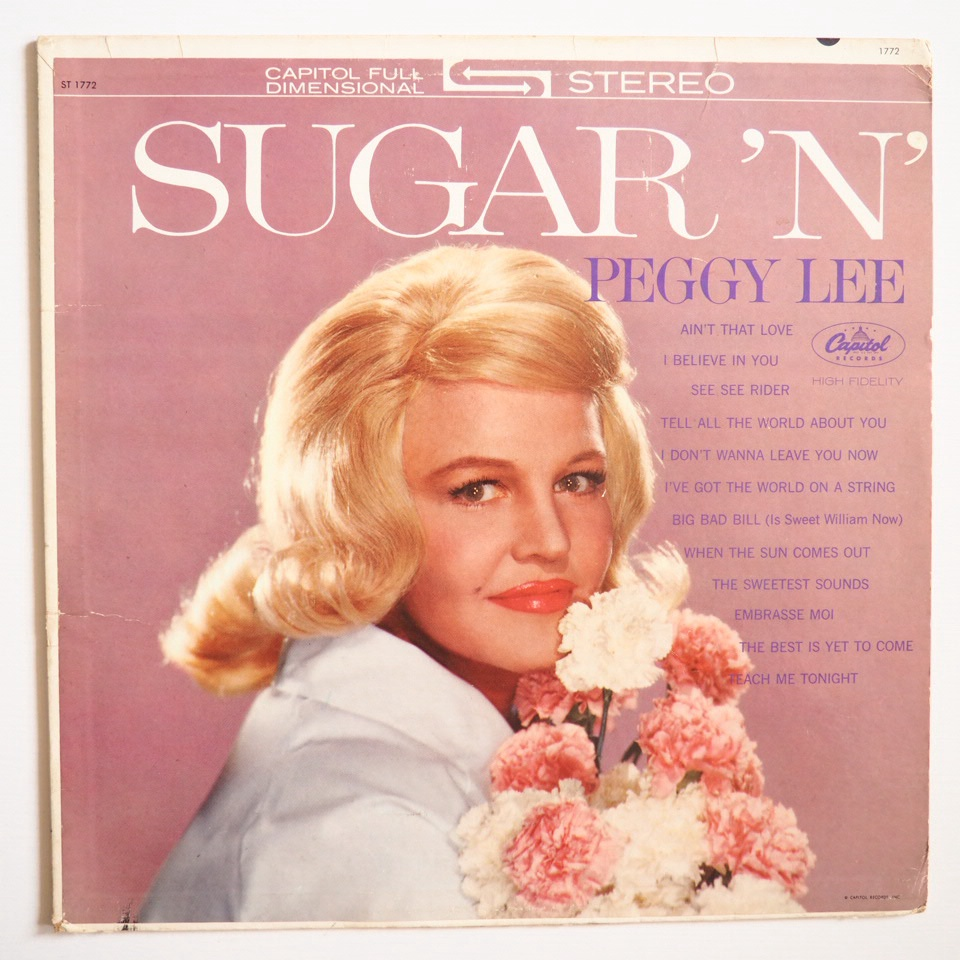 Альбом Пегги Ли 'Sugar 'n Spice', выпущенный лейблом Capitol в 1962 году