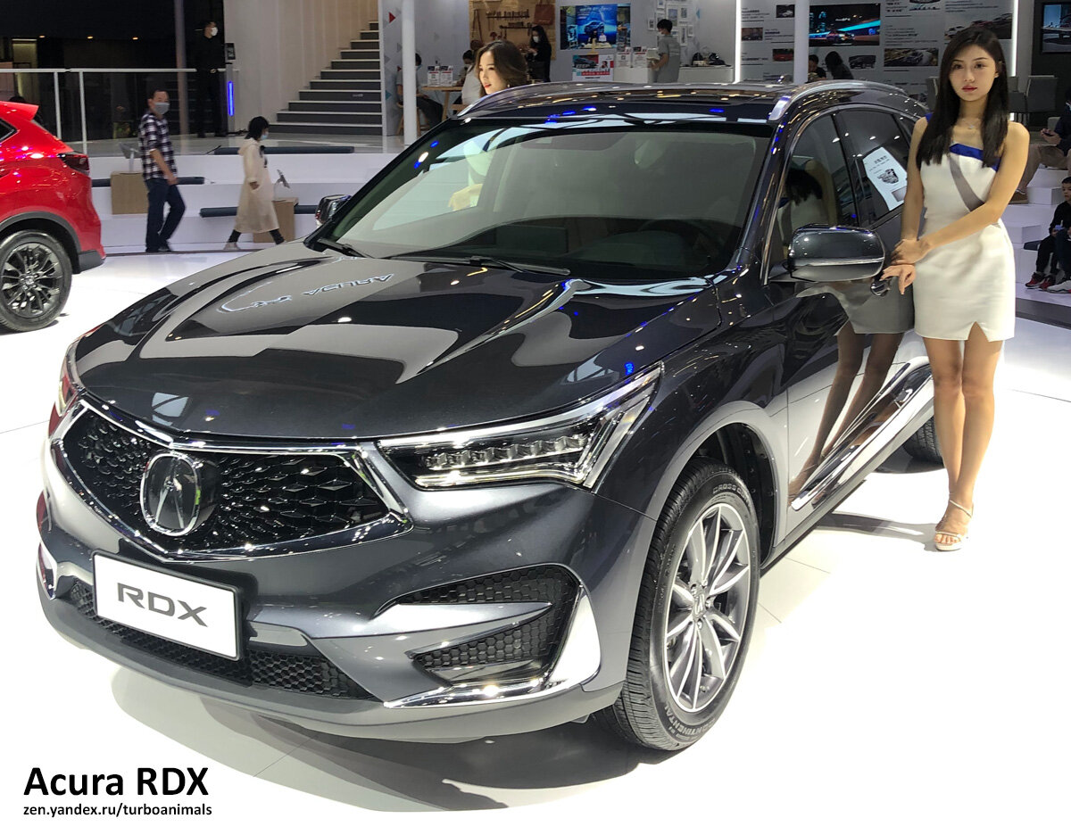 Это Acura RDX третьего поколения, которую впервые показали еще в 2018 году