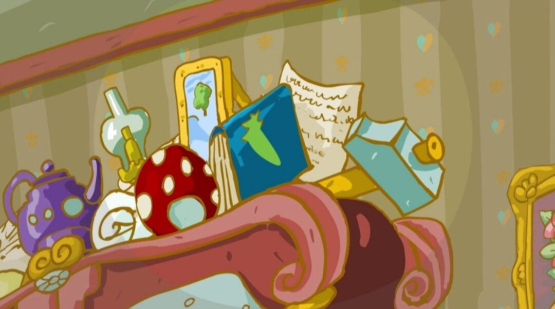 Скриншот автора. Кстати этой синей тетради и этого фиолетового чайника точно не было.