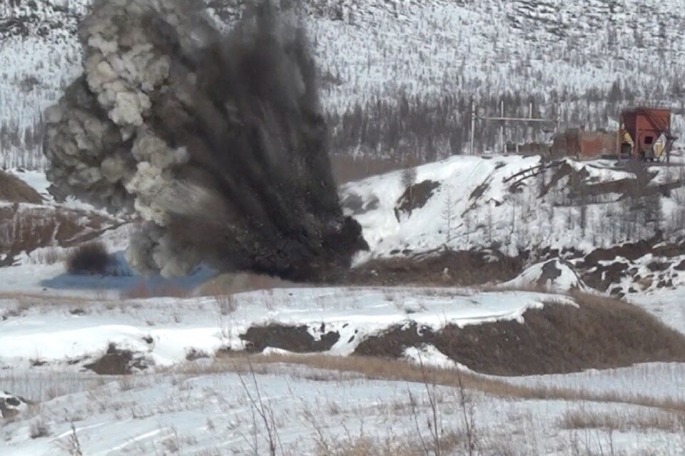     Обрушить ствол пришлось после ЧП 24 января  Скриншот с видео