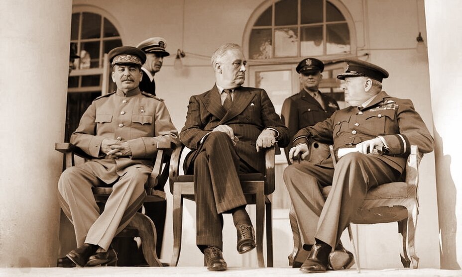 Тегеран-43. Пока ещё союзники. Или всё же нет? Фото из открытого источника