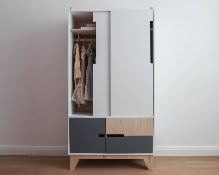 Детский шкаф для одежды Плэй