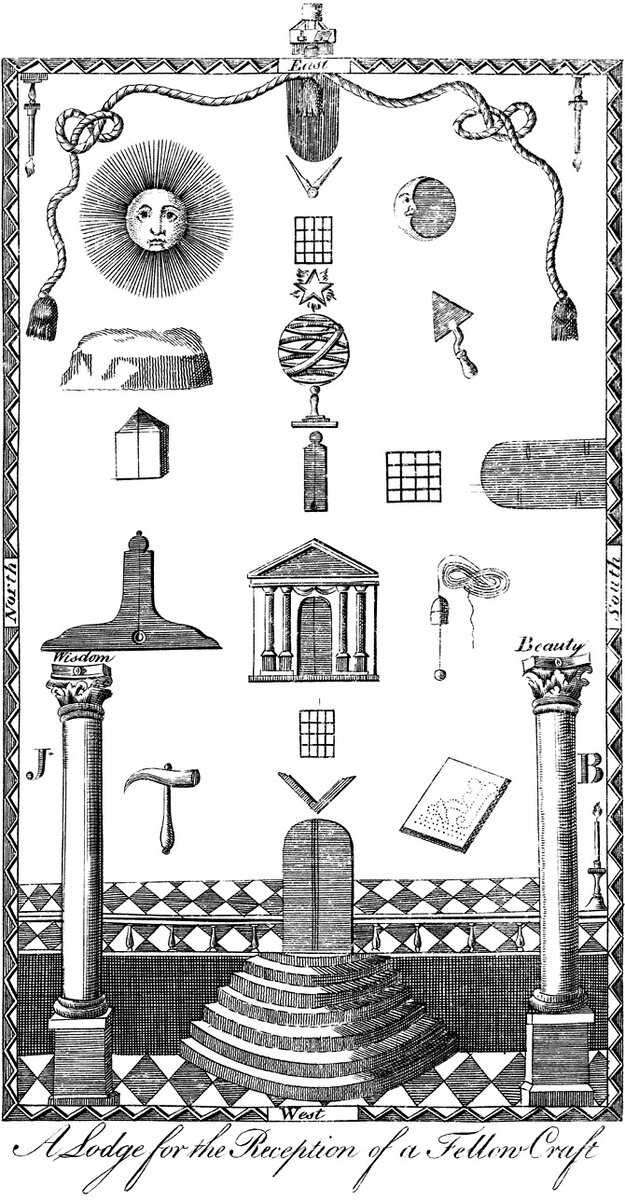 Ступени - один из главных символ масонства