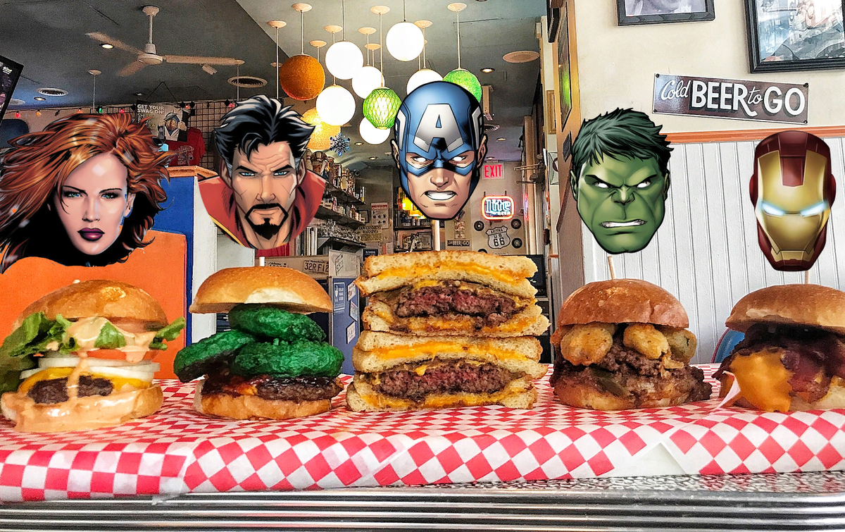 Супергеройские Бургеры, чтобы Приятнее Читалось!