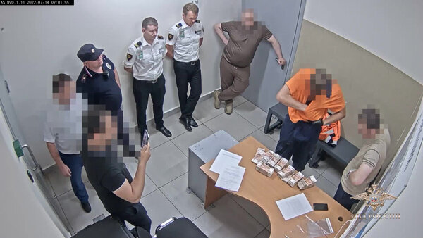 Грузчик рассказал на допросе, как крал из чемоданов пассажиров деньги в аэропорту Шереметьево. Видео © МВД РФ