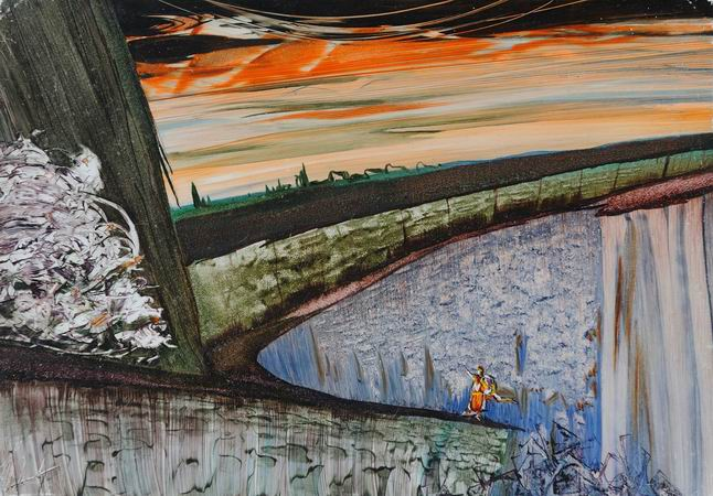 Илья Шадчнев "Судьба поэта". Очень точно, кстати 