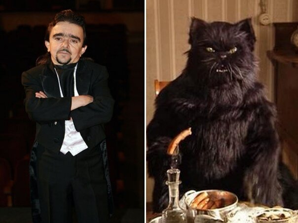 Вано Миранян в образе Кота Бегемота в экранизации «Мастер и Маргарита» Владимира Бортко