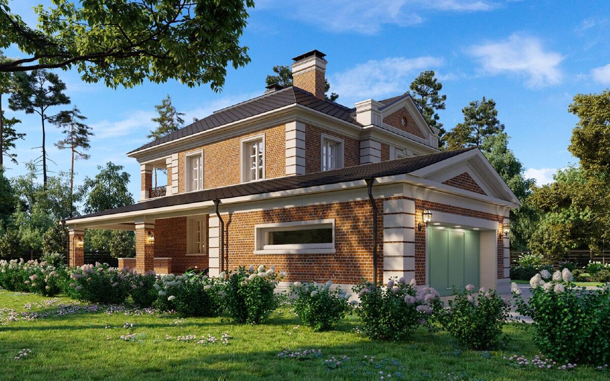 Дом 6 на 6 с цокольным этажом