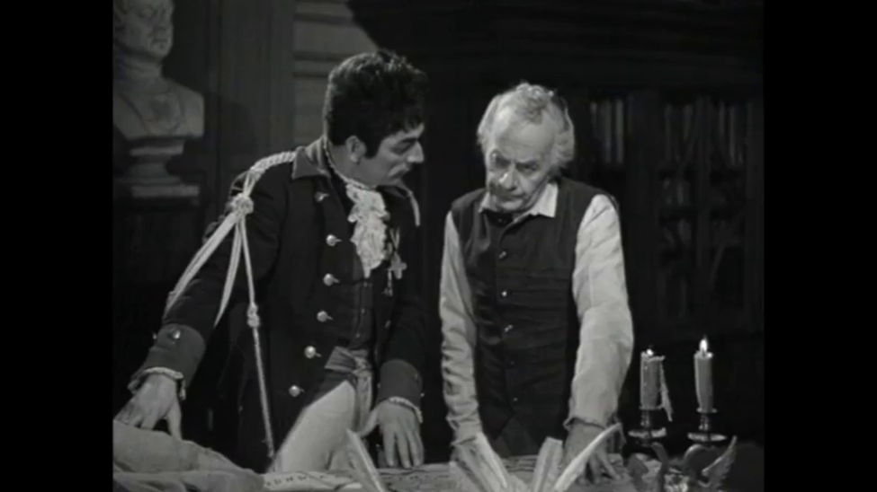 Багратион и Суворов. Кадр из советского фильма «Суворов» 1941 год режиссер Всеволод Пудовкин