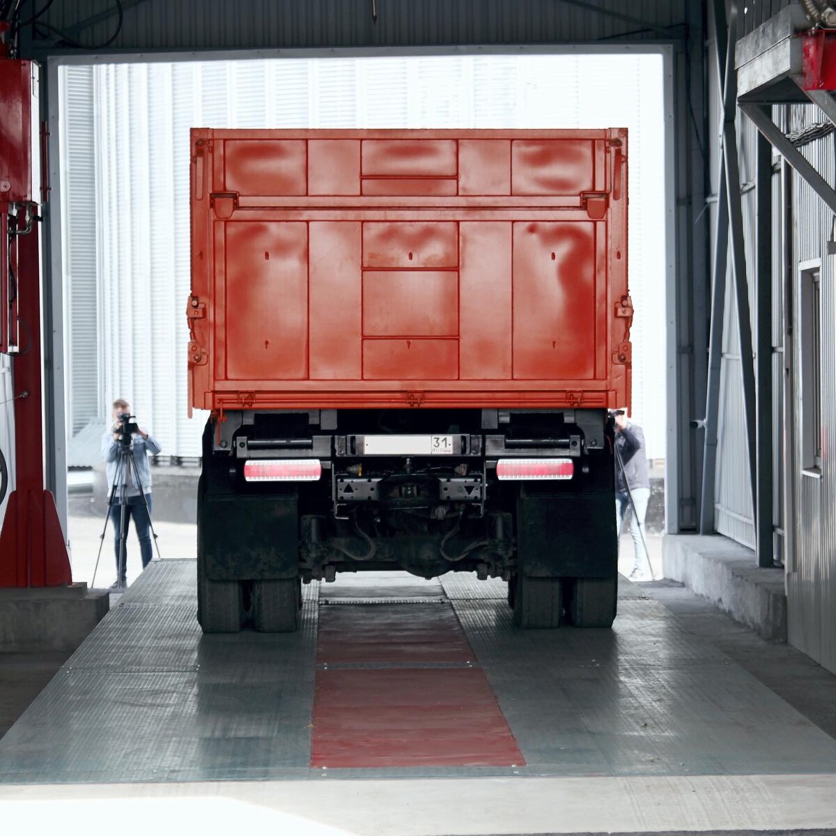 Весовая на элеваторе