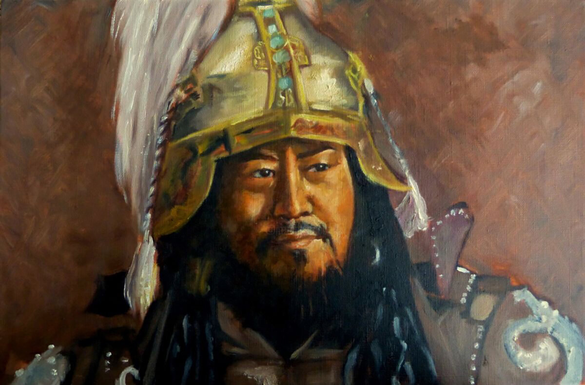 Чингис Хан портрет