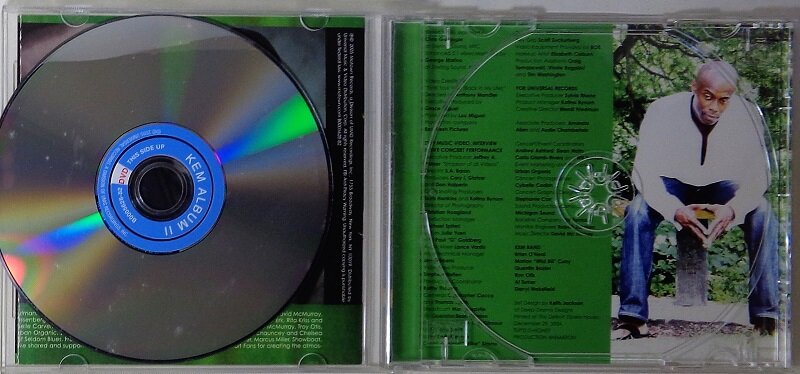 Kem "Album II" DualDisc: CD + DVD-Audio - tray