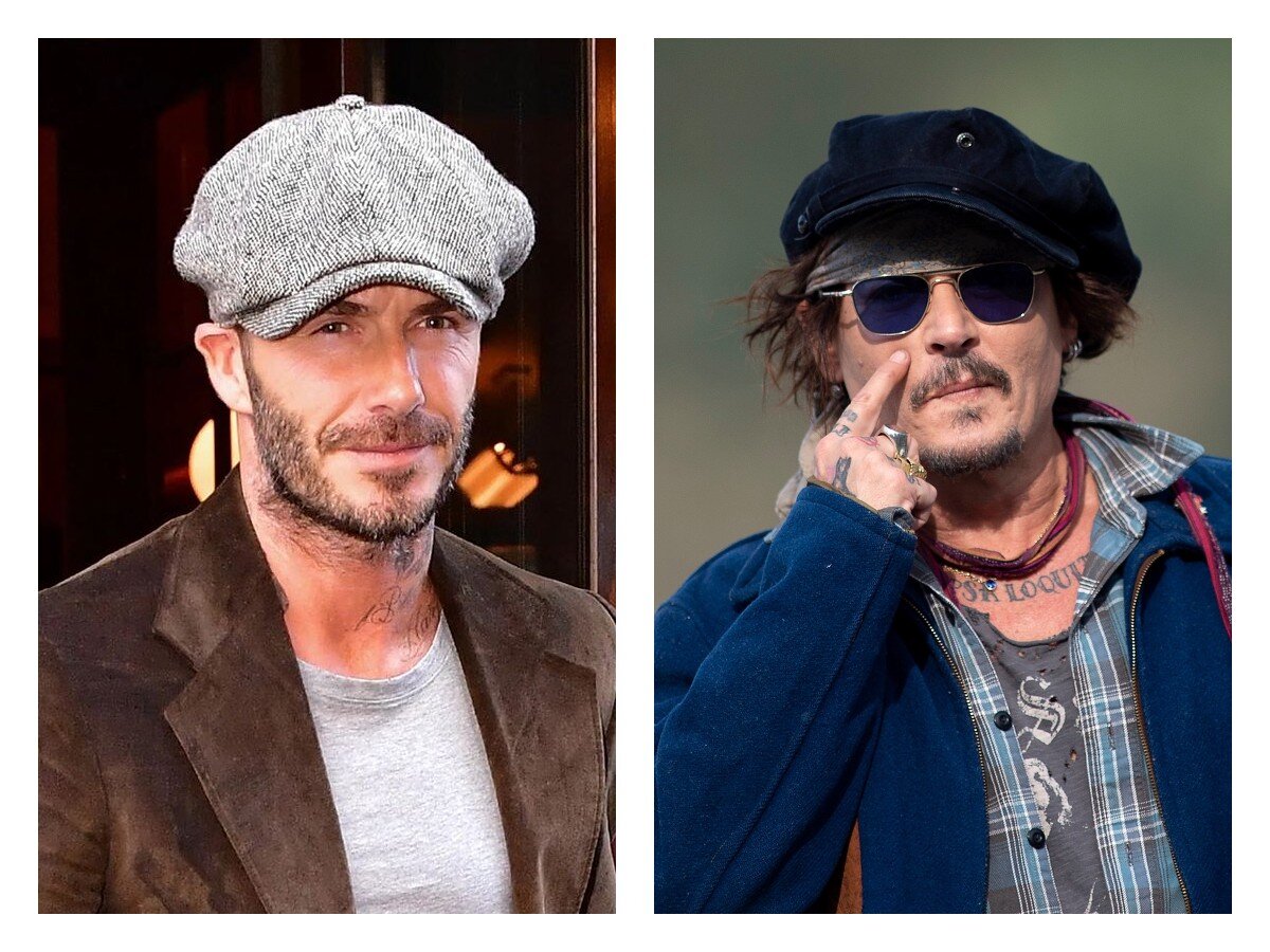 Дэвид Бэкхем VS Джонни Депп