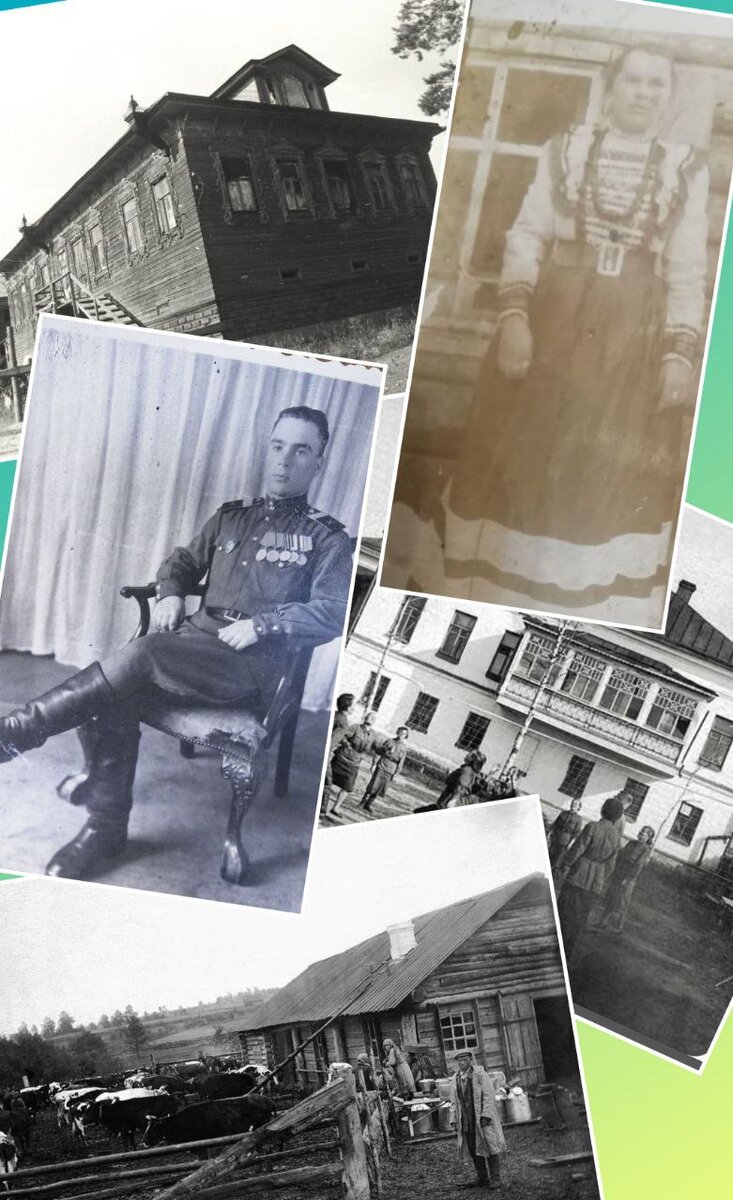 на фото моя прабабушка Василиса Ивановна Новосёлова (1888 г.р.) и мой дедушка Владимир Николаевич Бреховской (1925 г.р.)