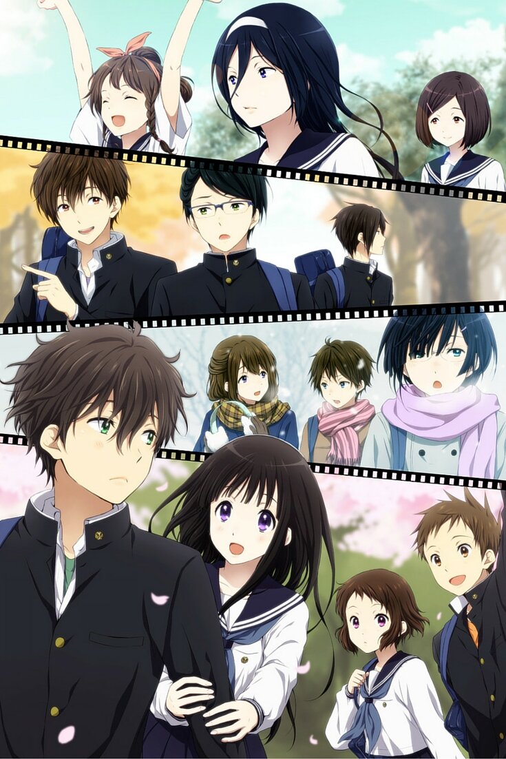 Аниме «Хьёка» (Hyouka). Если соединить жанр повседневности и детектива. |  gc_books | Дзен