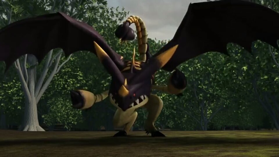 Как нарисовать дракона тройной удар