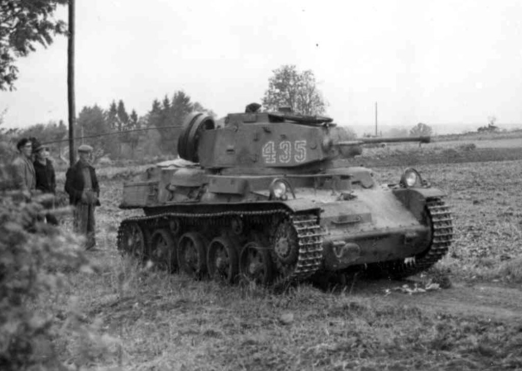 Strv m/40K, последний серийный Landsverk L-60-S.