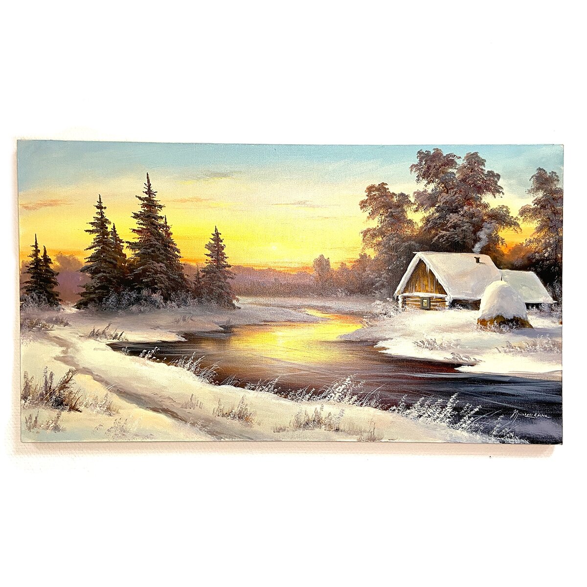 Продаётся в нашей студии. Холст на подрамнике, масло. Размер 50*90 (7800 руб) 