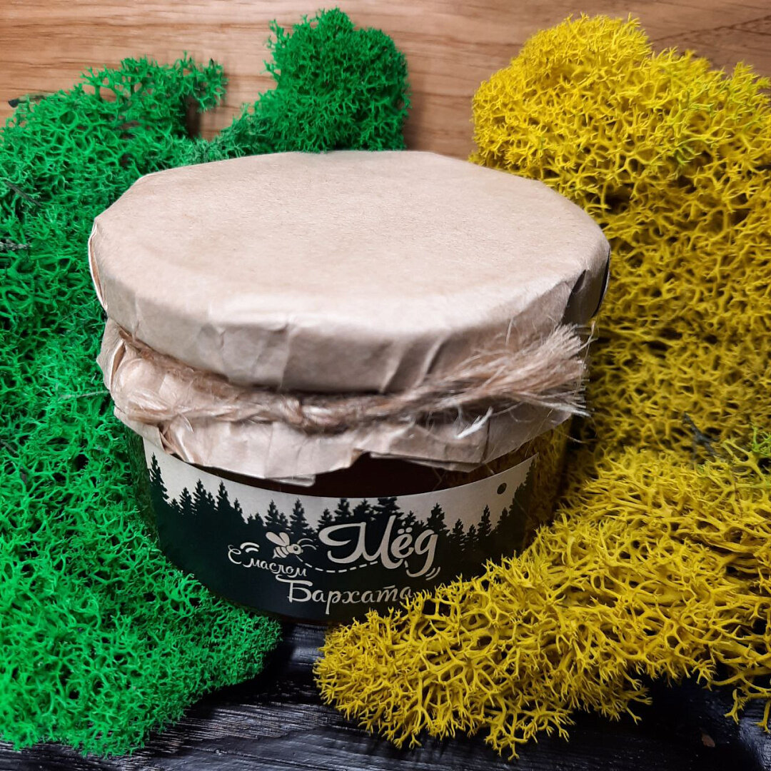 Мёд с маслом бархата от "Азбуки Севера"