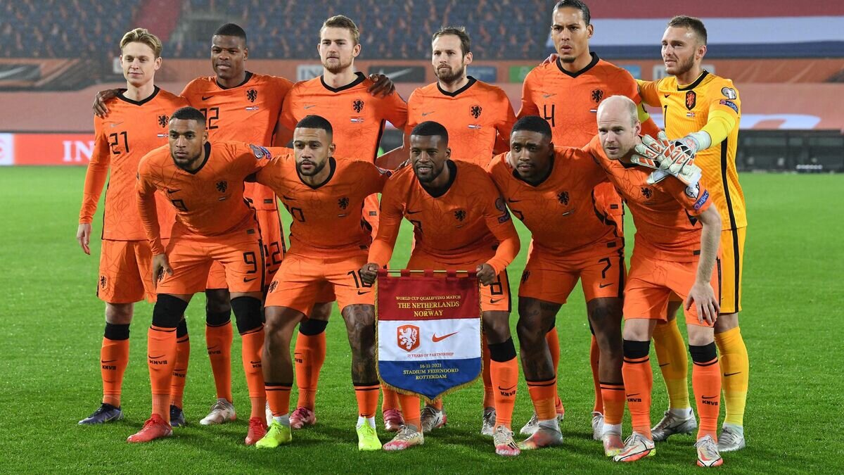    Футболисты сборной Нидерландов© AFP 2022 / JOHN THYS
