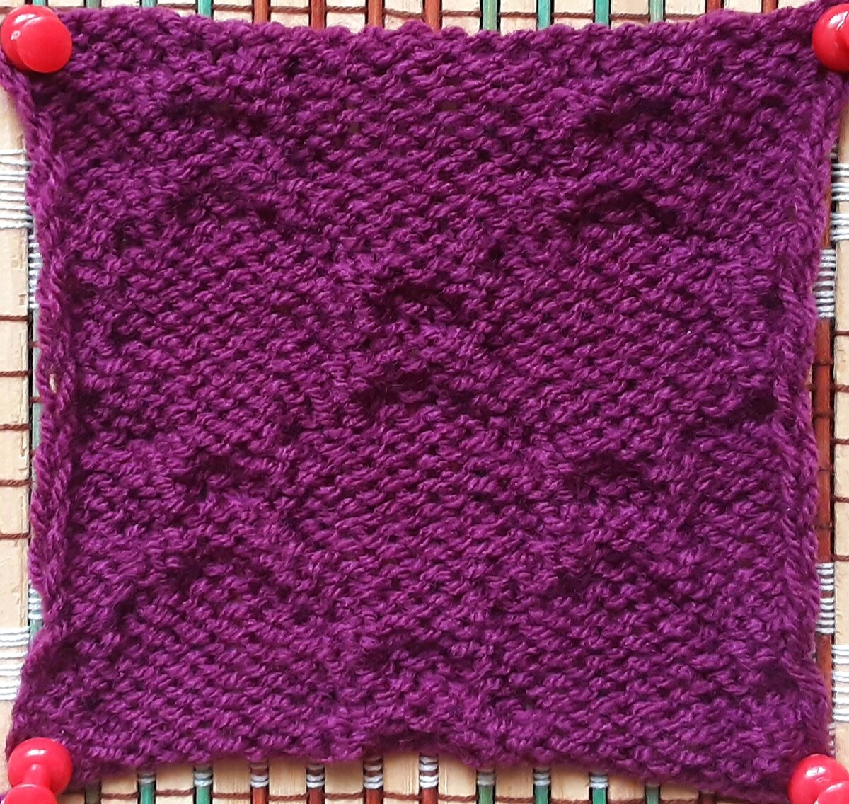 Изнаночная сторона узора.