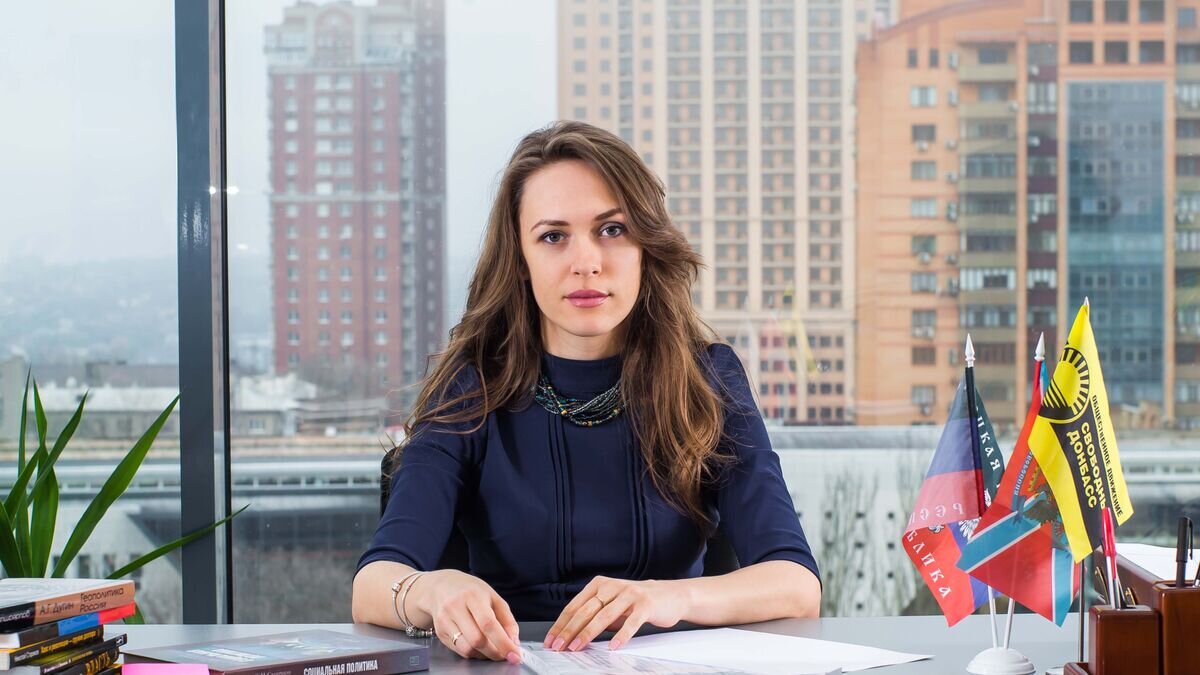    Екатерина Губарева© Фото : Официальный сайт общественного движения "Свободный Донбасс"