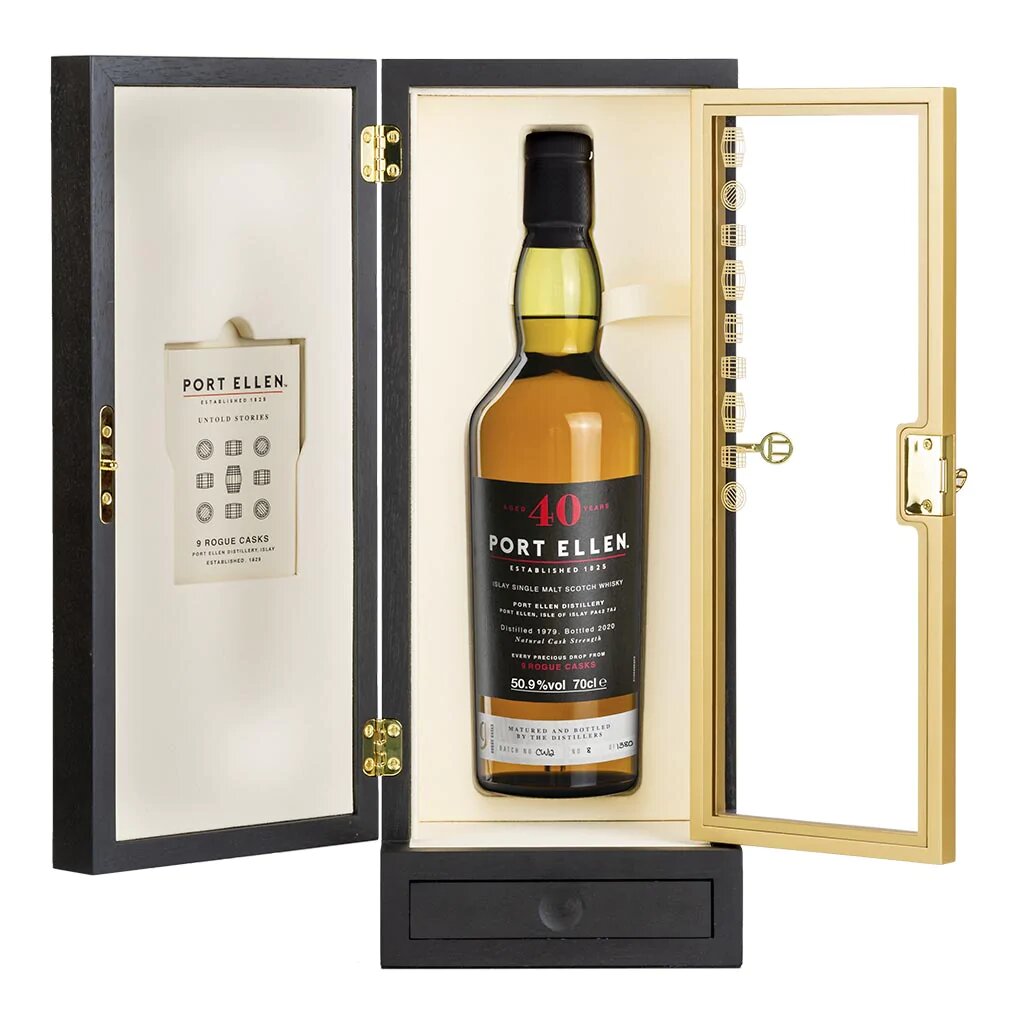 Port Ellen 40 Year Old 9 Rogue Casks Single Malt Scotch Whisky - $10,500.00
