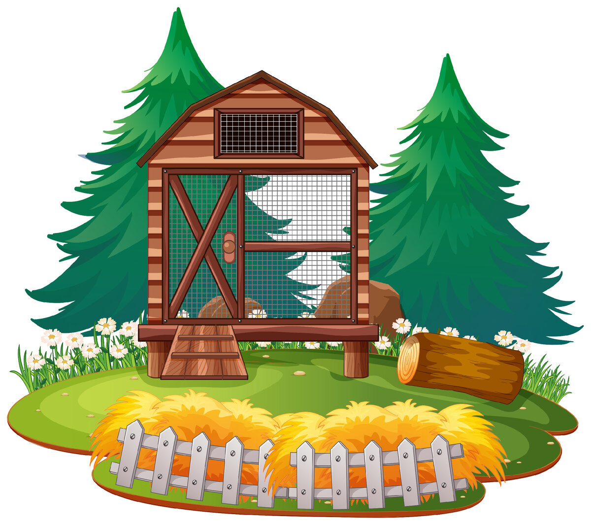https://www.freepik.com/free-vector/isolated-cage-zoo_4555714.htm / Image by brgfx</a> on Freepik