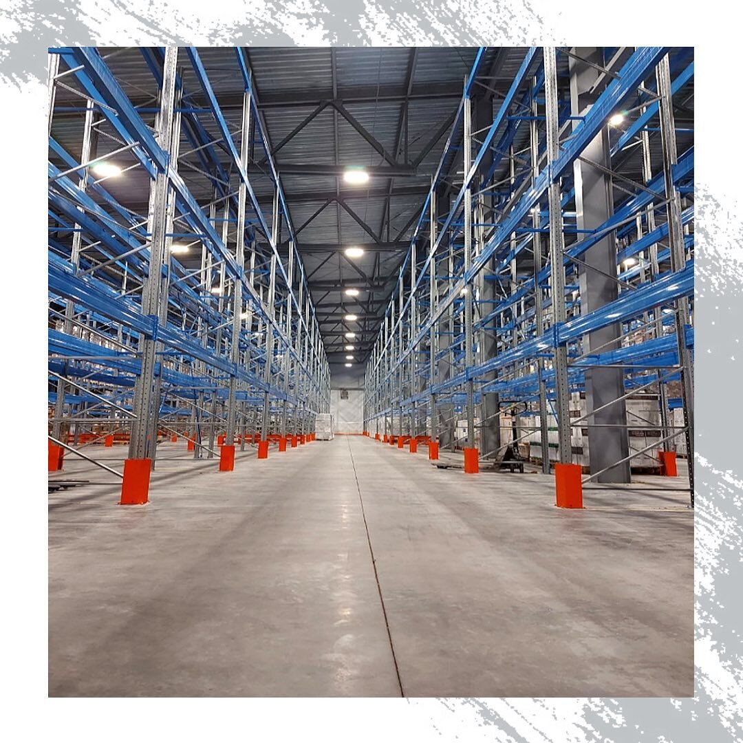 Упрочнение бетонного наливного пола на складе "Русский Разгуляйка"