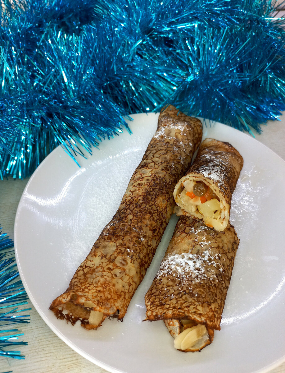 Блинчики с начинкой " Глинтвейн"