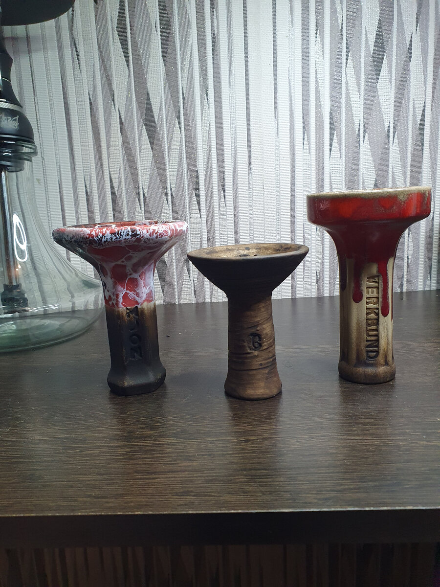 У меня есть три чаши фанел