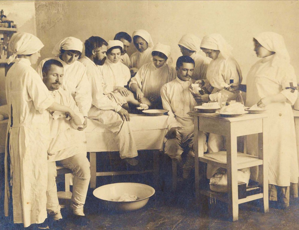 1915 Год Казанский госпиталь