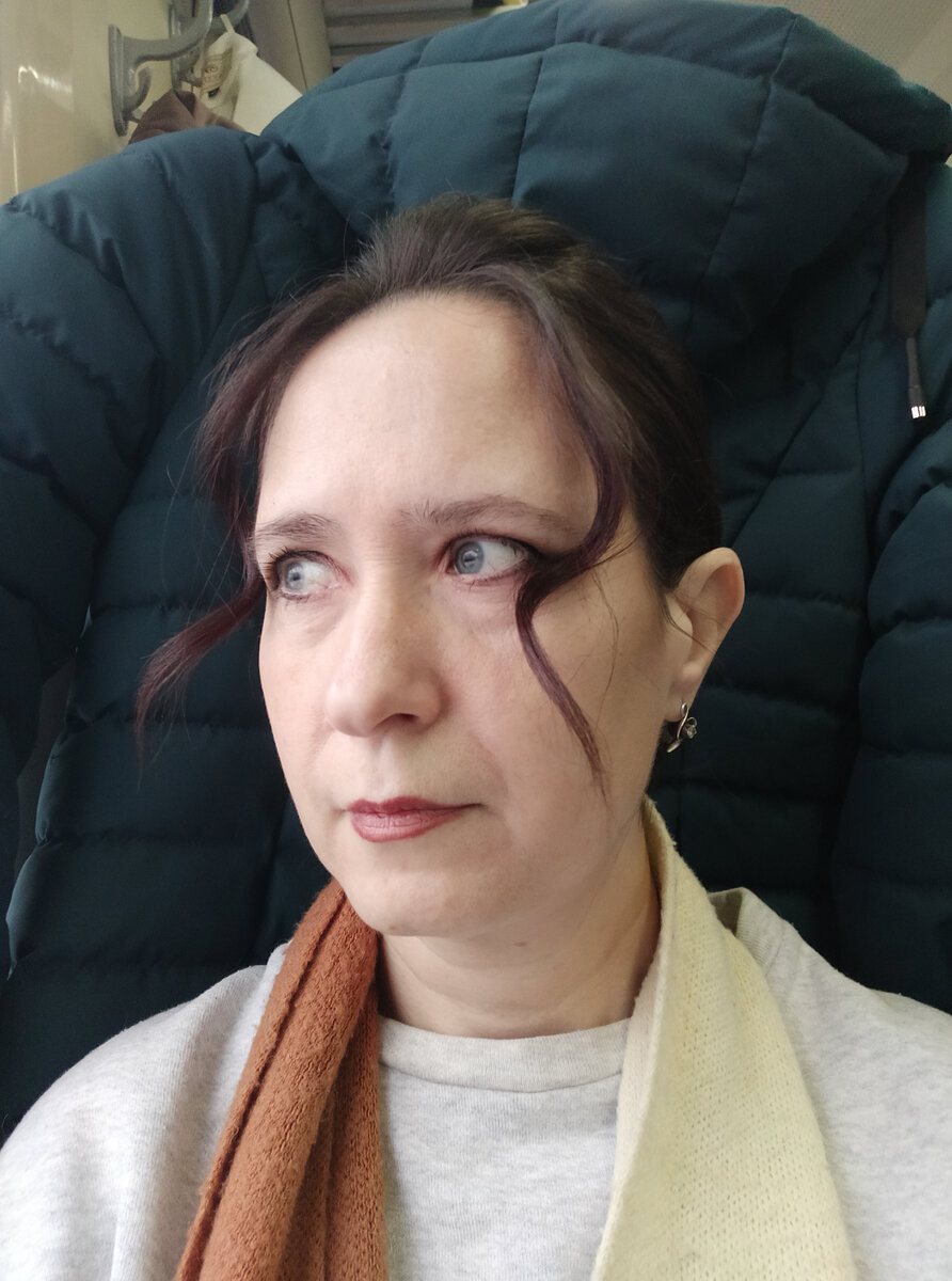 еду в сидячем вагоне